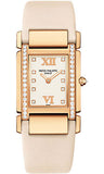 Patek Philippe,Patek Philippe - Twenty-4 Medium - Rose Gold - Satin Strap - Watch Brands Direct