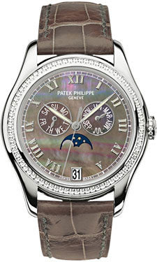 Patek Philippe,Patek Philippe - Complications Ladies Annual Calendar - White Gold - Watch Brands Direct