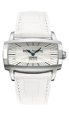 Patek Philippe,Patek Philippe - Gondolo Ladies - White Gold - 37.2 mm x 22.4 mm - Watch Brands Direct