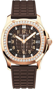 Patek Philippe,Patek Philippe - Aquanaut Ladies - Rose Gold - Watch Brands Direct