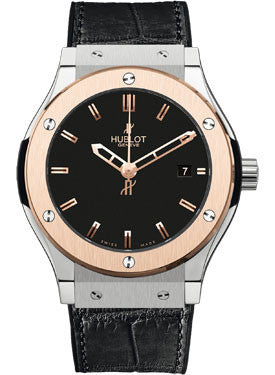 Hublot,Hublot - Classic Fusion 45mm Zirconium And Red Gold - Watch Brands Direct