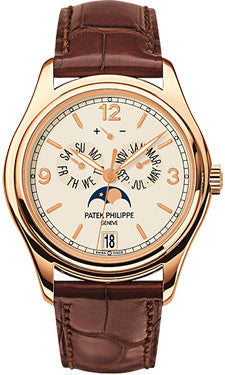 Patek Philippe,Patek Philippe - Complications Annual Calendar - Rose Gold - Leather - 39mm - Watch Brands Direct