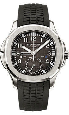 Patek Philippe,Patek Philippe - Aquanaut Mens Dual Time - Watch Brands Direct
