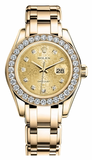 Rolex - Datejust Pearlmaster Lady Yellow Gold - Watch Brands Direct
 - 9