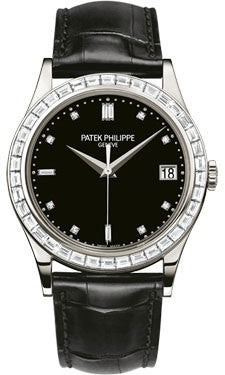 Patek Philippe,Patek Philippe - Calatrava 38mm - Platinum - Watch Brands Direct