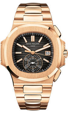 Patek Philippe,Patek Philippe - Nautilus Mens - Rose Gold - 40.5 mm - Watch Brands Direct