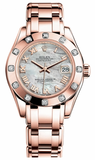 Rolex - Datejust Pearlmaster Lady Everose Gold - 12 Diamond Bezel - Watch Brands Direct
 - 4
