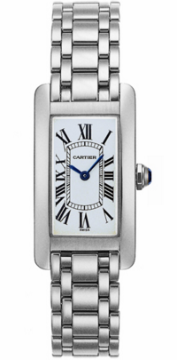 Cartier,Cartier - Tank Americaine Small - White Gold - Watch Brands Direct