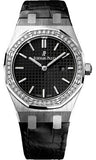 Audemars Piguet,Audemars Piguet - Royal Oak Lady Quartz 33mm - Stainless Steel - Watch Brands Direct