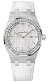 Audemars Piguet,Audemars Piguet - Royal Oak Lady Quartz 33mm - Stainless Steel - Watch Brands Direct