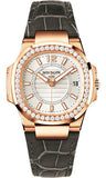 Patek Philippe,Patek Philippe - Nautilus Ladies Rose Gold - Diamond Bezel - Watch Brands Direct