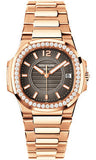 Patek Philippe,Patek Philippe - Nautilus Ladies Rose Gold - Diamond Bezel - Watch Brands Direct
