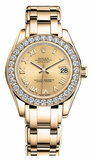 Rolex - Datejust Pearlmaster Lady Yellow Gold - Watch Brands Direct
 - 1