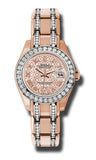Rolex - Datejust Pearlmaster Lady Everose Gold - 34 Diamond Bezel - Watch Brands Direct
 - 4