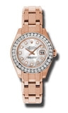 Rolex - Datejust Pearlmaster Lady Everose Gold - 34 Diamond Bezel - Watch Brands Direct
 - 1
