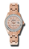 Rolex - Datejust Pearlmaster Lady Everose Gold - 34 Diamond Bezel - Watch Brands Direct
 - 3