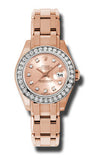 Rolex - Datejust Pearlmaster Lady Everose Gold - 34 Diamond Bezel - Watch Brands Direct
 - 5