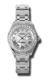 Rolex - Datejust Pearlmaster Lady White Gold - Diamond Bezel - Watch Brands Direct
 - 9