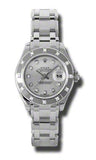 Rolex - Datejust Pearlmaster Lady White Gold - Diamond Bezel - Watch Brands Direct
 - 3
