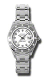 Rolex - Datejust Pearlmaster Lady White Gold - Diamond Bezel - Watch Brands Direct
 - 5