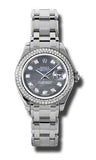 Rolex - Datejust Pearlmaster Lady White Gold - Diamond Bezel - Watch Brands Direct
 - 21