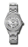 Rolex - Datejust Pearlmaster Lady White Gold - Diamond Bezel - Watch Brands Direct
 - 17