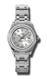 Rolex - Datejust Pearlmaster Lady White Gold - Diamond Bezel - Watch Brands Direct
 - 18