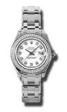 Rolex - Datejust Pearlmaster Lady White Gold - Diamond Bezel - Watch Brands Direct
 - 19