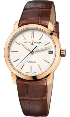 Ulysse Nardin,Ulysse Nardin - Classico Lady - Rose Gold - Leather Strap - Watch Brands Direct