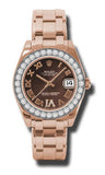 Rolex - Datejust Pearlmaster 34 Everose Gold - Watch Brands Direct
 - 9
