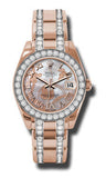 Rolex - Datejust Pearlmaster 34 Everose Gold - Watch Brands Direct
 - 18