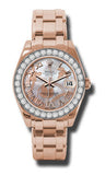 Rolex - Datejust Pearlmaster 34 Everose Gold - Watch Brands Direct
 - 11