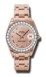 Rolex - Datejust Pearlmaster 34 Everose Gold - Watch Brands Direct
 - 15