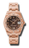 Rolex - Datejust Pearlmaster 34 Everose Gold - Watch Brands Direct
 - 3