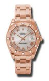 Rolex - Datejust Pearlmaster 34 Everose Gold - Watch Brands Direct
 - 7