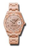 Rolex - Datejust Pearlmaster 34 Everose Gold - Watch Brands Direct
 - 8