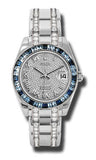 Rolex - Datejust Pearlmaster 34 White Gold - 36 Sapphire Bezel - Watch Brands Direct
 - 2