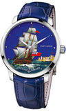 Ulysse Nardin,Ulysse Nardin - Classico Enamel - White Gold - Watch Brands Direct