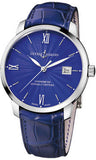 Ulysse Nardin,Ulysse Nardin - Classico Automatic - Stainless Steel - Leather Strap - Watch Brands Direct