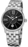 Ulysse Nardin,Ulysse Nardin - Classico Luna - Stainless Steel - Diamond Bezel - Watch Brands Direct