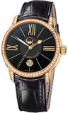 Ulysse Nardin,Ulysse Nardin - Classico Luna - Rose Gold - Diamond Bezel - Watch Brands Direct