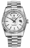 Rolex - Day-Date President White Gold - Fluted Bezel - Watch Brands Direct
 - 16