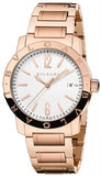 Bulgari,Bulgari - BVLGARI Automatic 39mm - Rose Gold - Watch Brands Direct