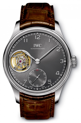 IWC,IWC - Portuguese Tourbillon Hand-Wound - Watch Brands Direct