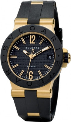 Bulgari,Bulgari - Diagono Automatic 35mm - Yellow Gold - Watch Brands Direct