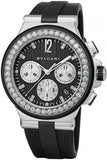 Bulgari,Bulgari - Diagono Chronograph 40mm - Stainless Steel - Watch Brands Direct
