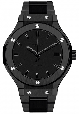 Hublot,Hublot - Classic Fusion 38mm All Black - Watch Brands Direct