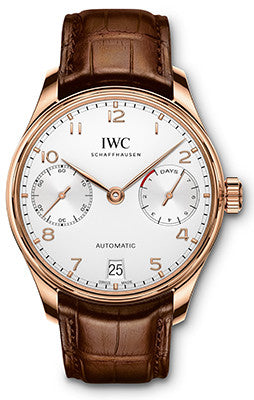 IWC - Portugieser Automatic - Red Gold - Watch Brands Direct
