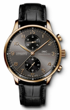 IWC,IWC - Portuguese Chronograph - Red Gold - Watch Brands Direct