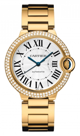 Cartier Ballon Bleu 36mm Yellow Gold Watch Brands Direct